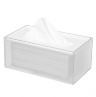 DAYDAY抽取式衛生紙盒-霧白色1008T-6