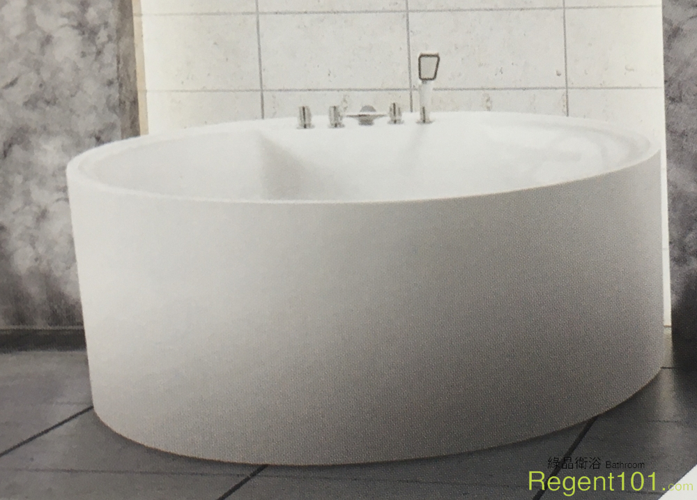138cm | 正圓型 獨立式浴缸 138*138*H60cm